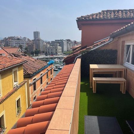 Las Terrazas De Gueeli 6 Pax Wifi - Garaje - Vistas - Vut-3391-As Gijón Exteriér fotografie