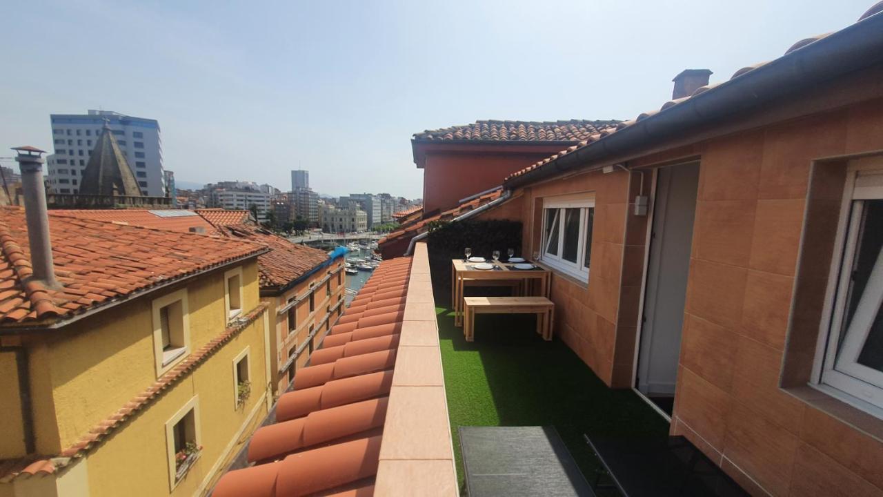 Las Terrazas De Gueeli 6 Pax Wifi - Garaje - Vistas - Vut-3391-As Gijón Exteriér fotografie