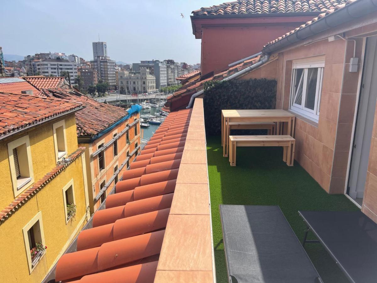 Las Terrazas De Gueeli 6 Pax Wifi - Garaje - Vistas - Vut-3391-As Gijón Exteriér fotografie
